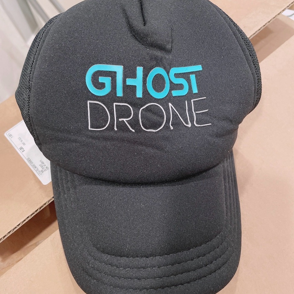 Ghost Drone Black Cap New Ghost Drone Snapback Me… - image 1